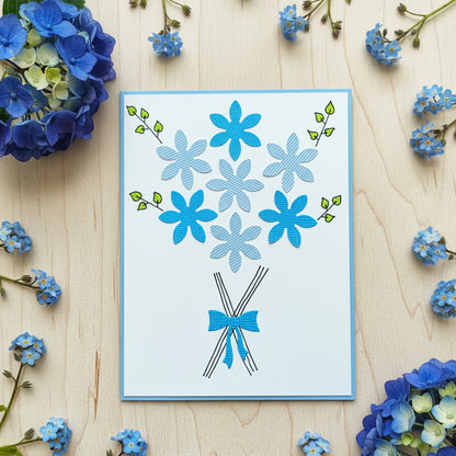 Happy Birthday Flower Card