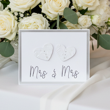 Lesbian Wedding Card