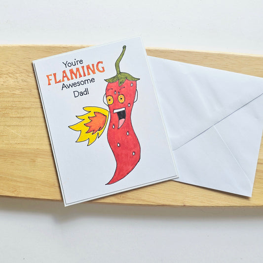 Red Hot Chilli Card