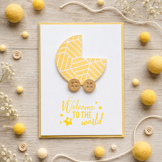 Welcome to the World Baby Cards