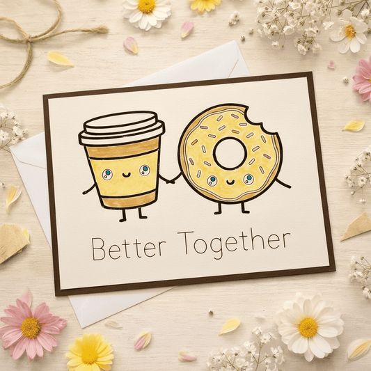 Coffee and Donuts Card
