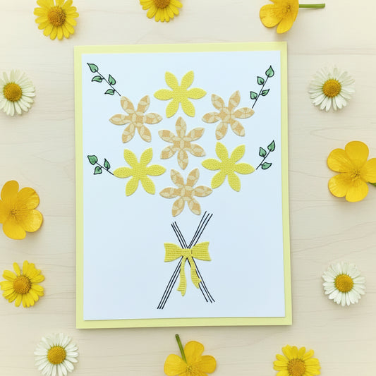 Happy Birthday Flower Card