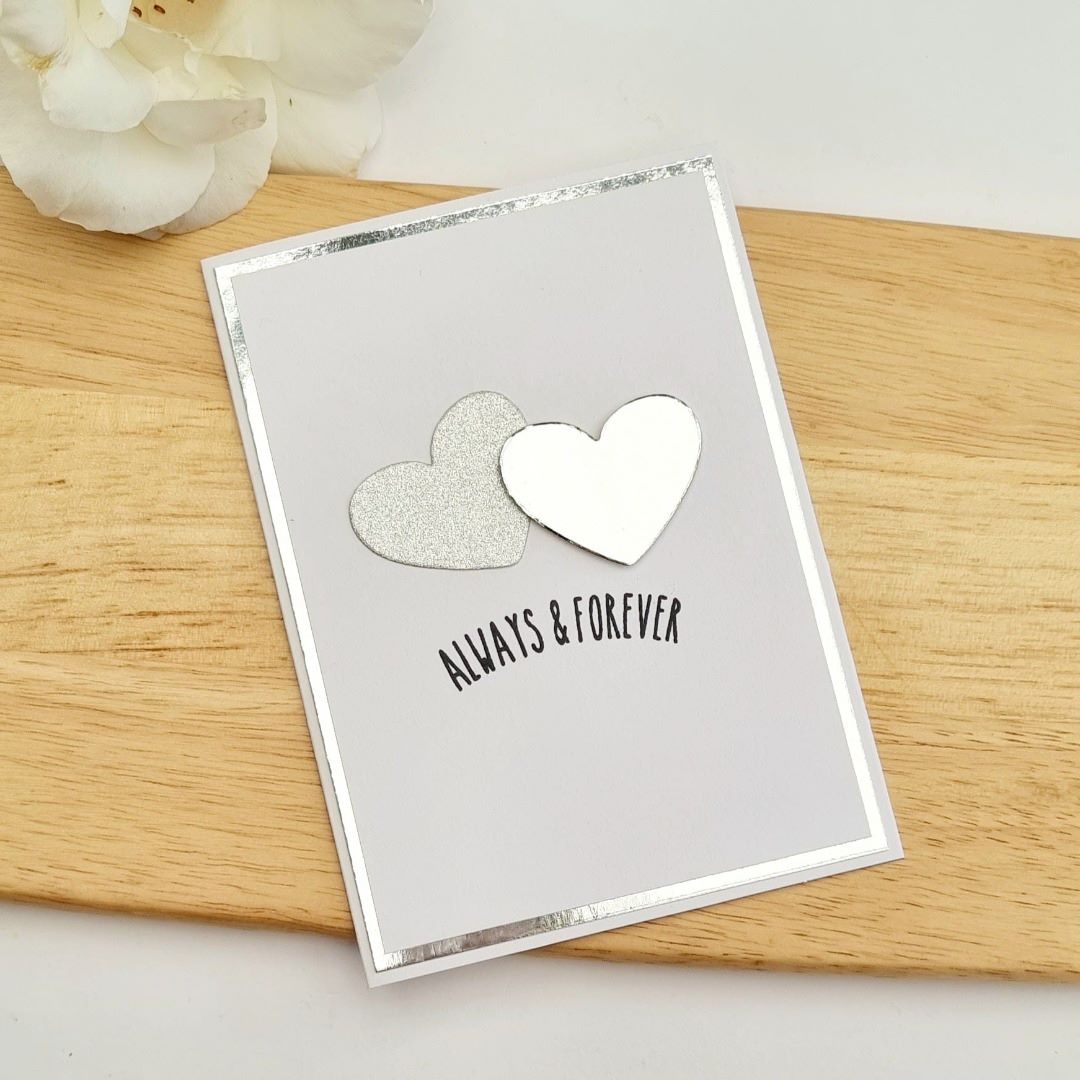 Handmade Wedding Cards - Always and Forever