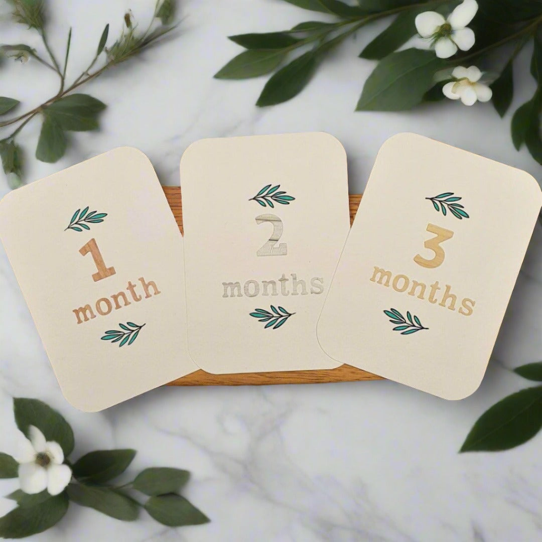 Baby Milestone Cards 