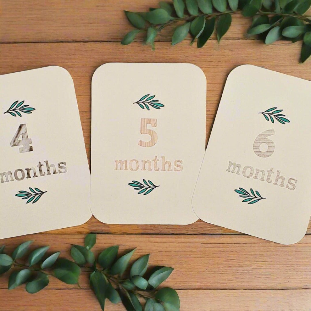 Baby Milestone Cards