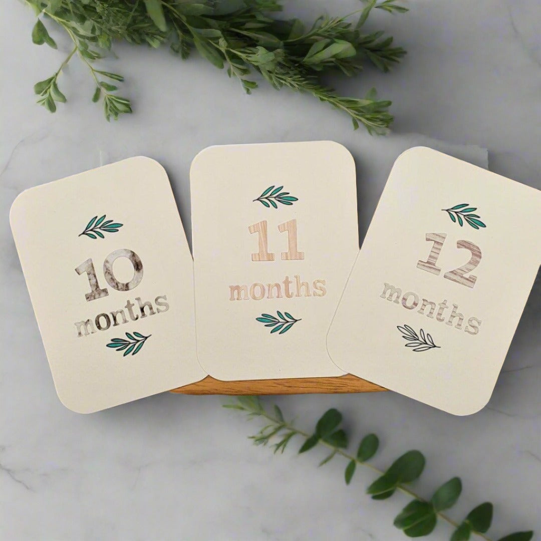 Baby Milestone Cards 