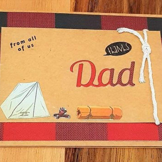 Camping Father's Day card