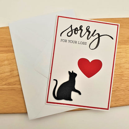 Cat Sympathy Card