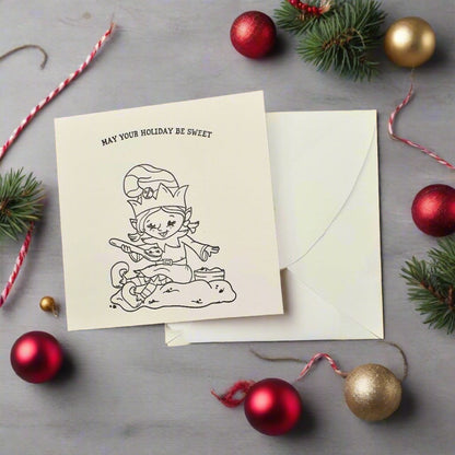 Christmas Colouring Cards