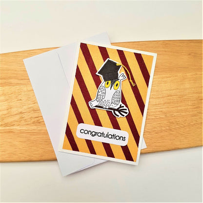 Owl Graduation Card