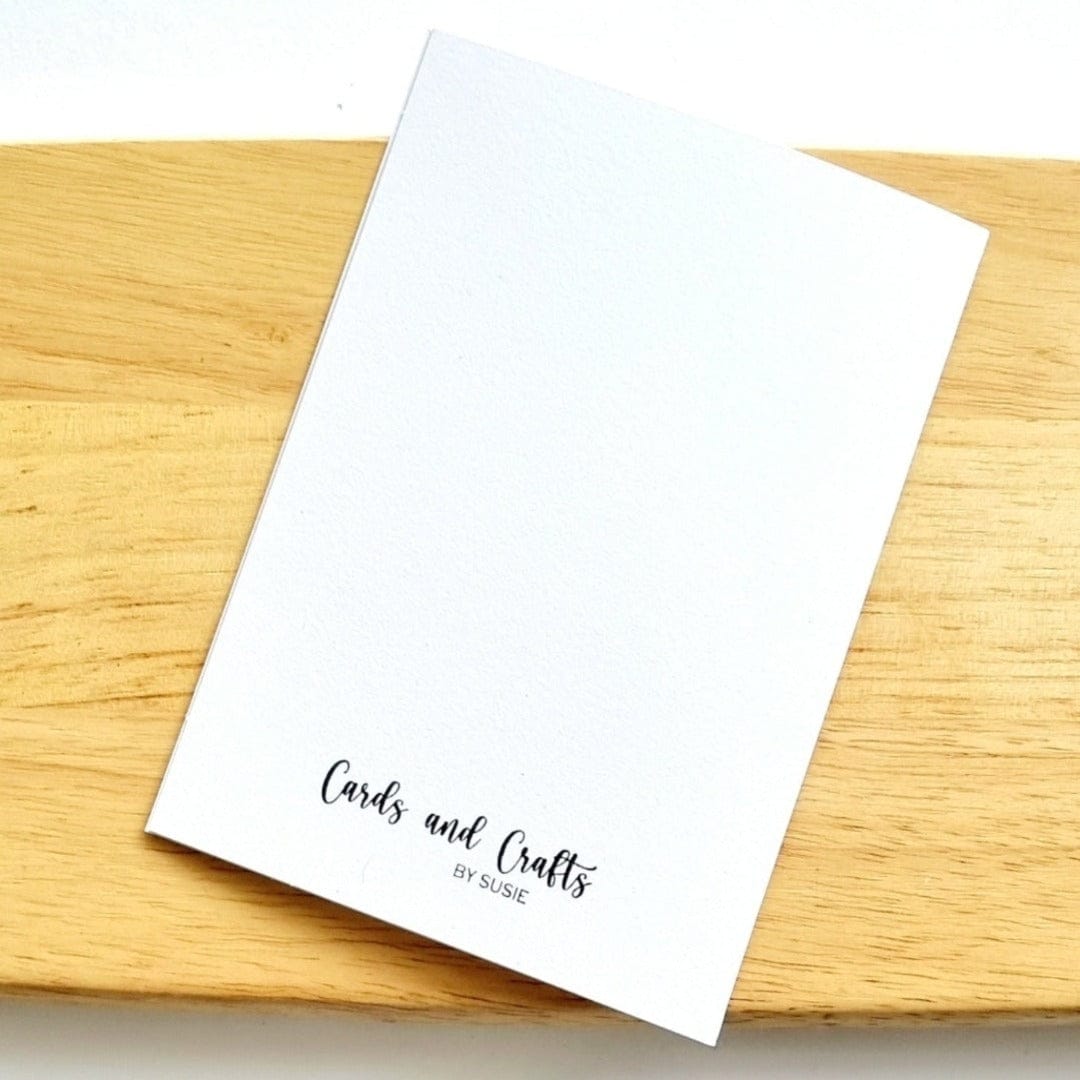 Wine Glass Birthday Card
