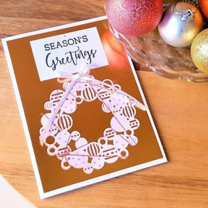 Seasons Greetings Christmas Card 