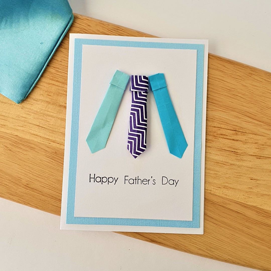 Tie Fathers Day Card