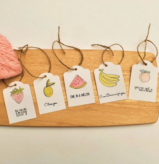 Gift Tags - Fruit Puns