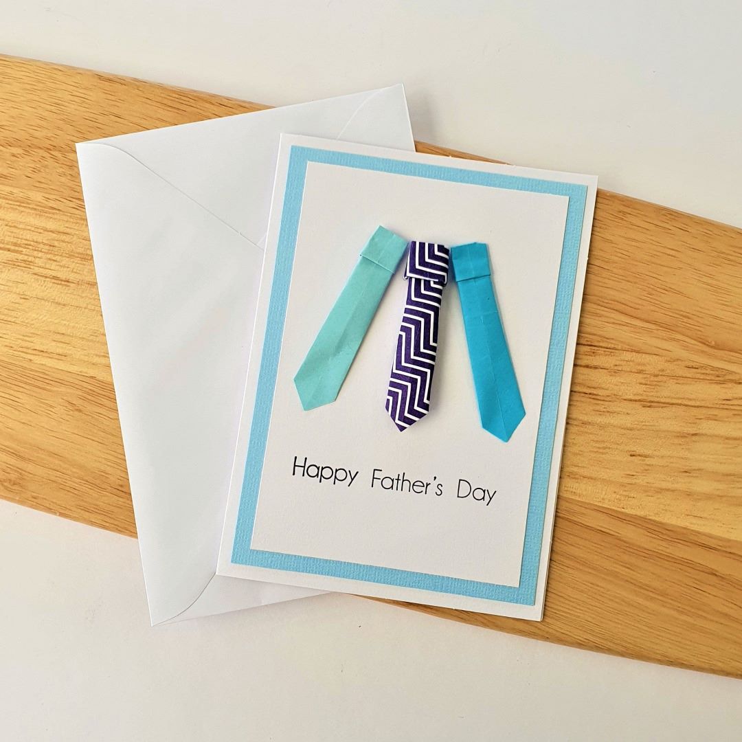 Tie Fathers Day Card